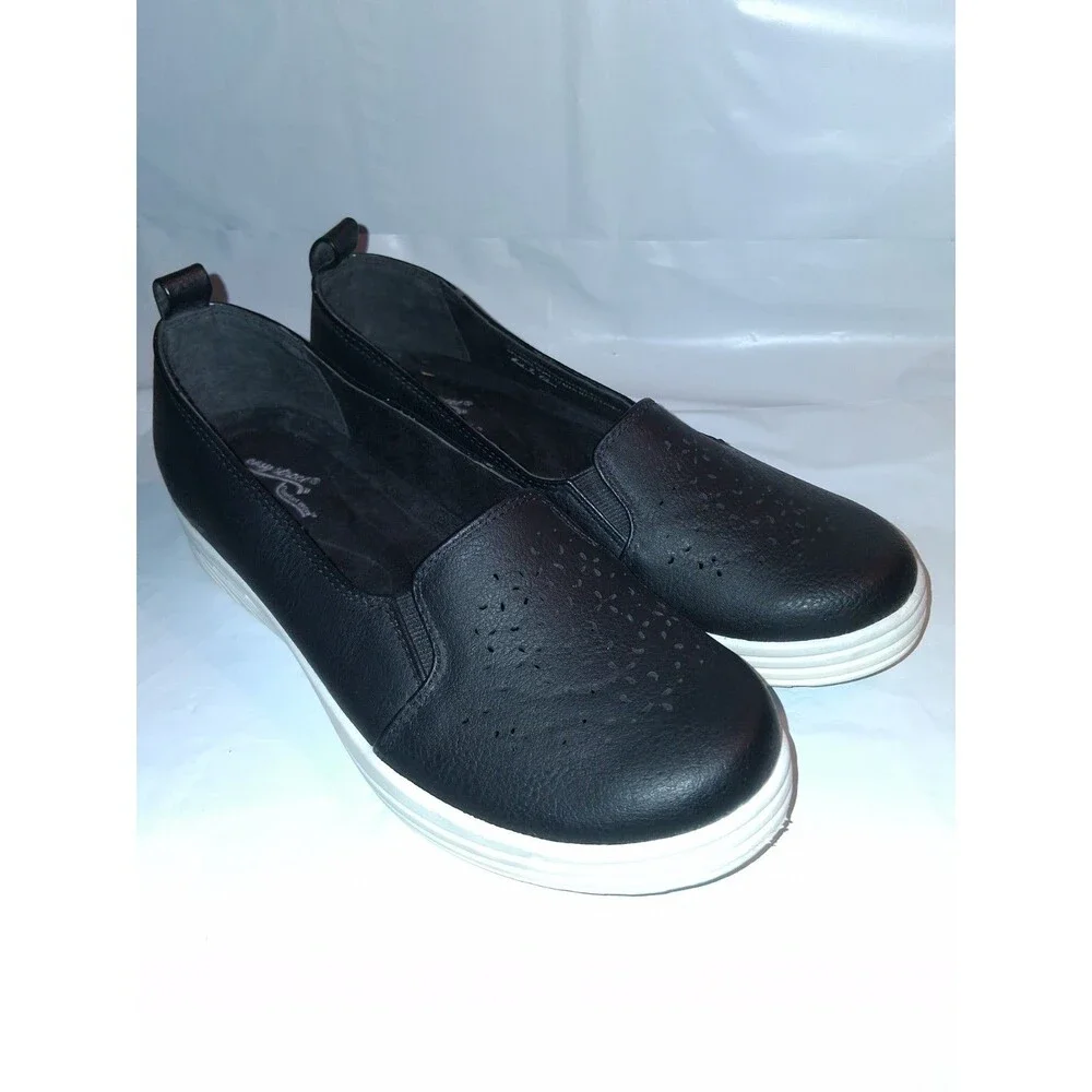 Easy Street women's Black Arturn Slip on Shoes Size 6.5 M Athletic Casual‎